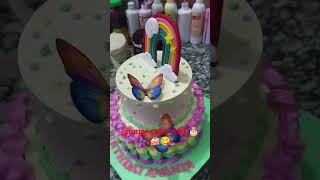 star butterfly cake 🥮🎂 design like and subscribe my channel please comment 😁🙏🙏🚩