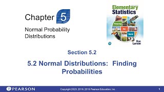 Lesson for 5 2 Normal Distributions   Finding Probabilities