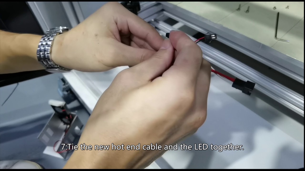 How to replace the print head of MINGDA industrial 3D printer?