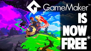 GameMaker Is Now FREE!  ...ish.