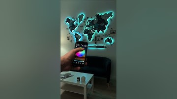 Looking for innovative decor? 3D World Map with LED is absolutely unique 🙌  Pledge on #kickstarter