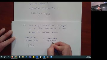 Co-17C 11-25-25: More Ways of Counting Things