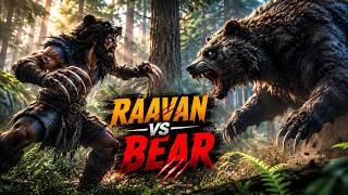 RAAVAN vs BEAR Paws Only Fight Valheim