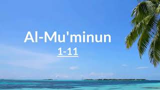 Al Mukminun 1-11 Mishary (3x)