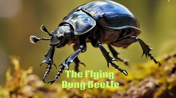 The Flying Dung Beetle | Animated | Wildlife Documentary  | Informative #documentary #wildlife