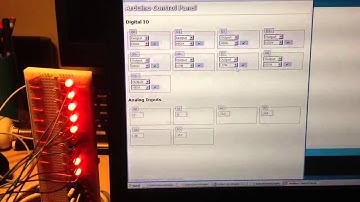 Arduino control panel ver 0.0001