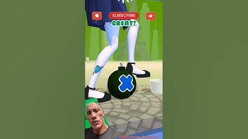 ASMR Tippy Toe Try Again😂 | tippy toe 3D #shorts #tippytoe #remix