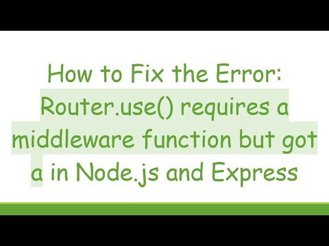 How to Fix
