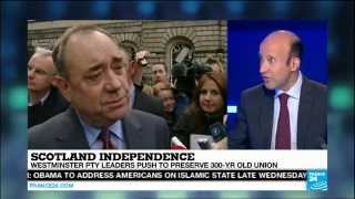 100914 - France24. World News. Scotland Independence.