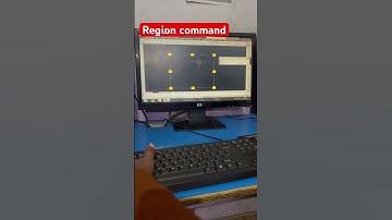Use region command # cad # viral# cadvideo#desighn video# desghinviral#autocad