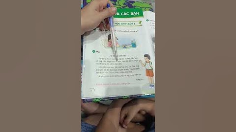 Bài: tôi là học sinh lớp 1