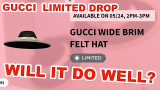 ROBLOX LIMITED GUCCI WIDE BRIM FELT HAT (HOW TO GET)