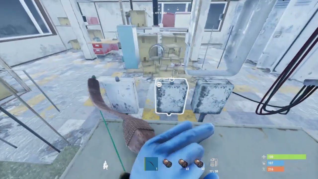 Rust console launch under map glitch YouTube