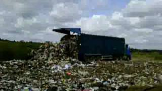 bmi Ejector Trailer off loading