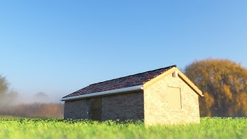 scene test with blender 2.8 eevee