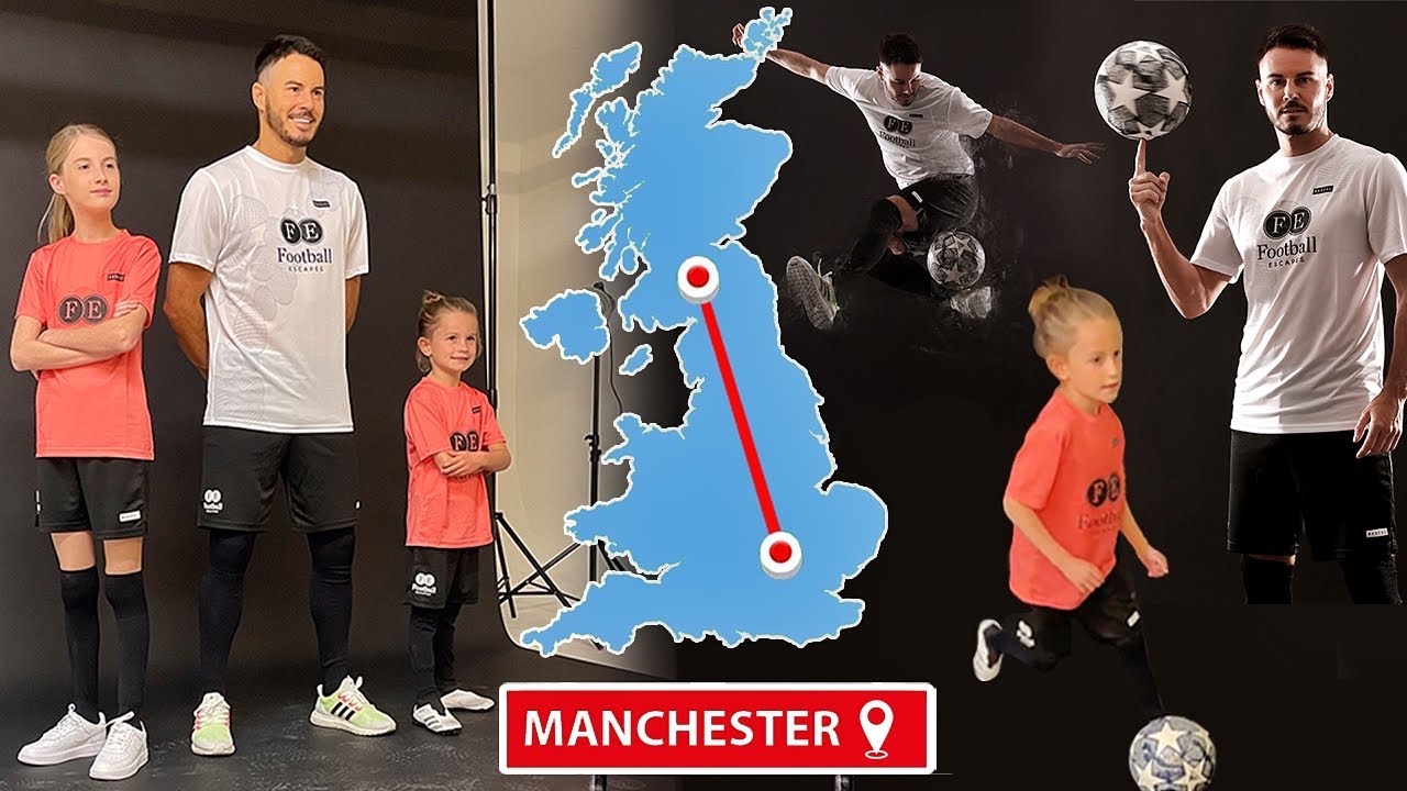 TAKING MY KIDS TO WORK FOR THE DAY! 📸⚽️💼