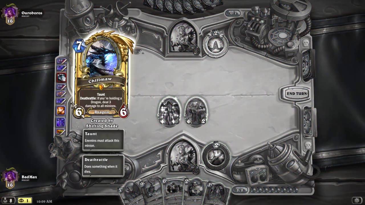 Hearthstone - Ouroboros vs BadMax - Priest vs Priest all golden cards
