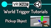 Object Pickups Vrchat Udon Tutorial Youtube Object Pickups Vrchat Udon Tutorial Youtube