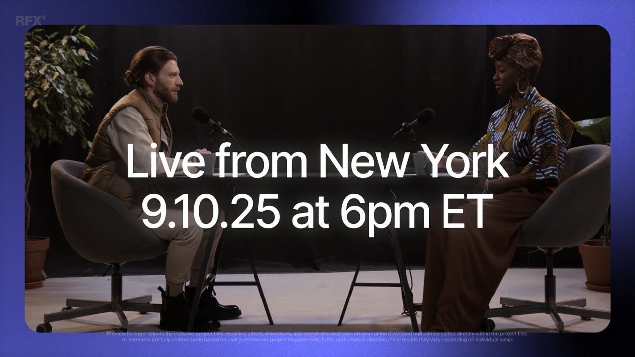 Good Intro for Podcast Show - After Effects Template