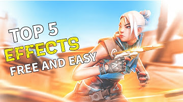 Top 5 Effects for Valorant Montages / Edits and How to Make Them (NO PLUGINS!) Premiere Pro Tutorial