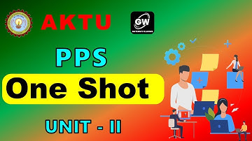 ONE SHOT I UNIT-2 I  PPS I by Pragya Rajvanshi Ma