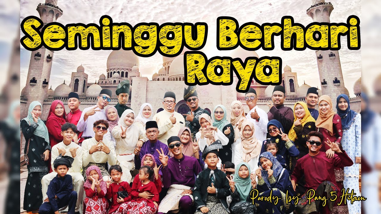 Senario - Seminggu Berhari raya (parody pang5hitam)