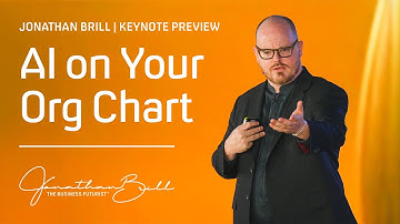 AI on Your Org Chart | Jonathan Brill Keynote Preview