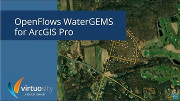Topology with OpenFlows WaterGEMS for ArcGIS Pro