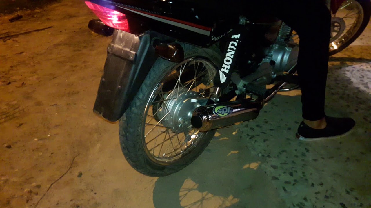 Cg titan al corte con escape spr sprint