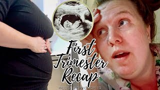 🌈 Surprise!!! First trimester vlog / HCG BETA Tests / Rainbow Baby / Ultrasound &amp; telling the kids