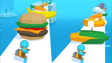 Slice Rush 3D! Very satisfying and relaxing ASMR slicing game