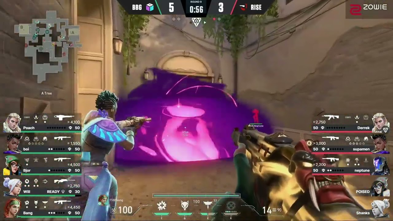 RISE vs BBG | VCT NA Open Qualifier #2 | Day 4 | Map 2 Ascent