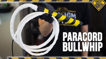 How To Make a Paracord Bullwhip (like Indiana Jones)! TKOR’s How To Make A Bull Whip Guide
