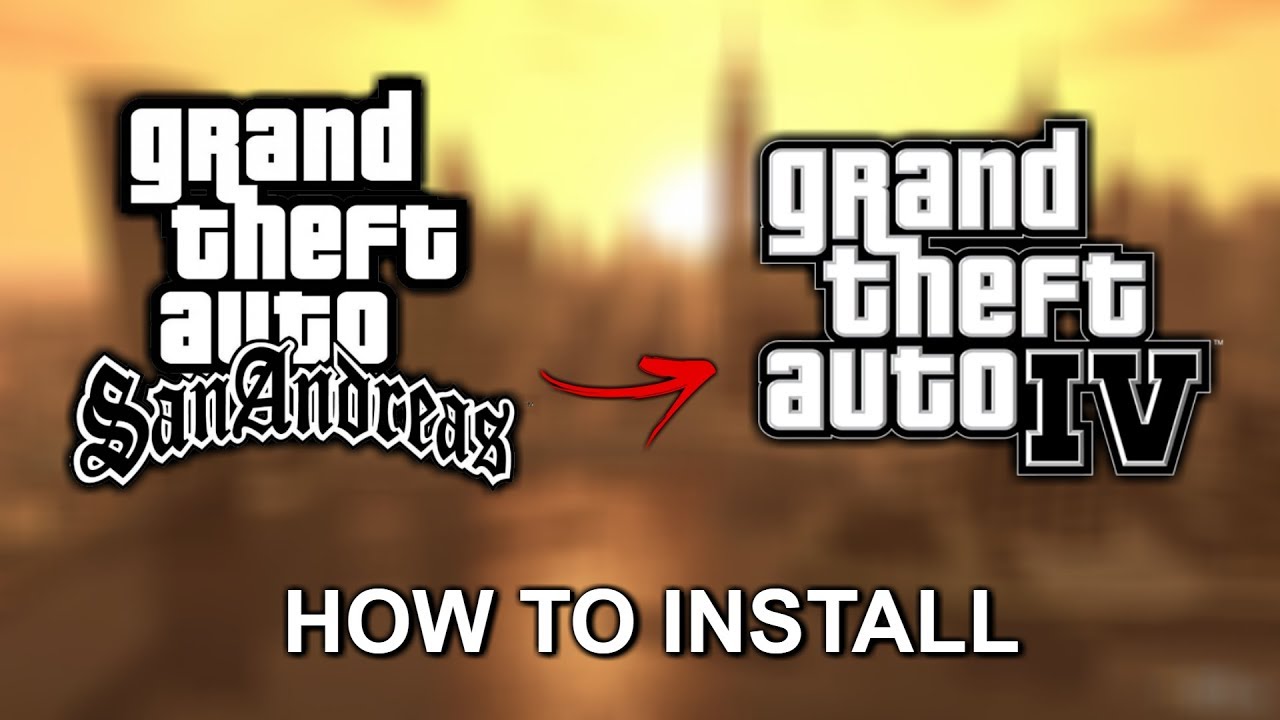 How to install gta