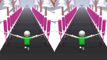 Twin Blade Slicer All Levels Walkthrough Android, iOS Gameplay New UPDATE P-9