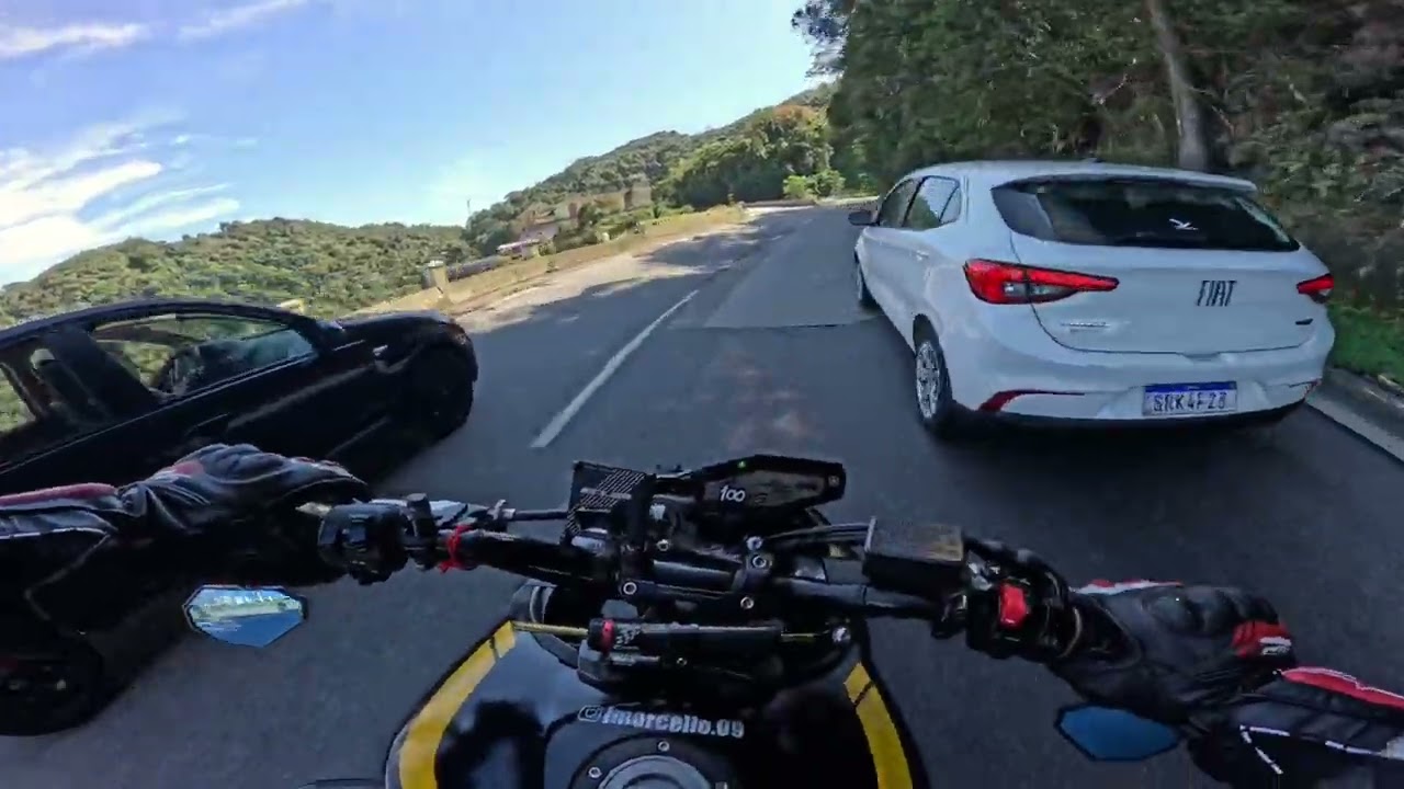 MOTOS SUBINDO A SERRA DE PETRÓPOLIS, RIO DE JANEIRO- TÚNEL MT09, S1000rr 