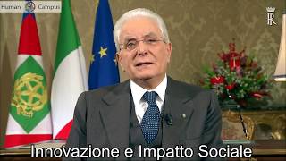 Discorso Presidenziale Fine Anno 2017 Sociale