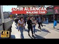 Walk in Izmir, Alsancak Streets I Turkey I 27 March 2021