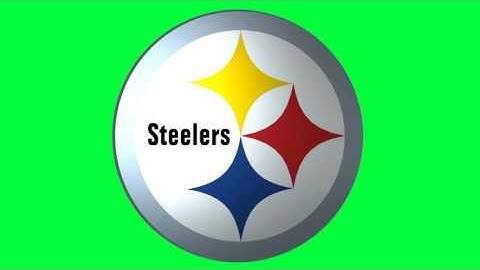 Pittsburgh Steelers Green Screen Logo Loop Chroma Animation