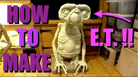 How To Make Life-Size E.T. Using MILLIPUT!