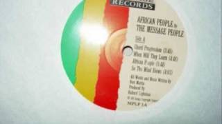 The Message People - Zion (Message Rec 1990)LP