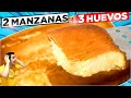 POSTRE MAS RICO Y FÁCIL en minutos 😍🍏😍 Con 2 MANZANAS y 3 HUEVOS (5 INGREDIENTES) Receta # 767