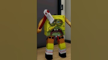 Never mess with SpongeBob in Brookhaven RP #shorts #roblox