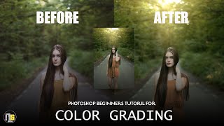 PHOTOSHOP BEGINNER COLOR GRADING //FULL VIEDO WATCH || As Editing ......