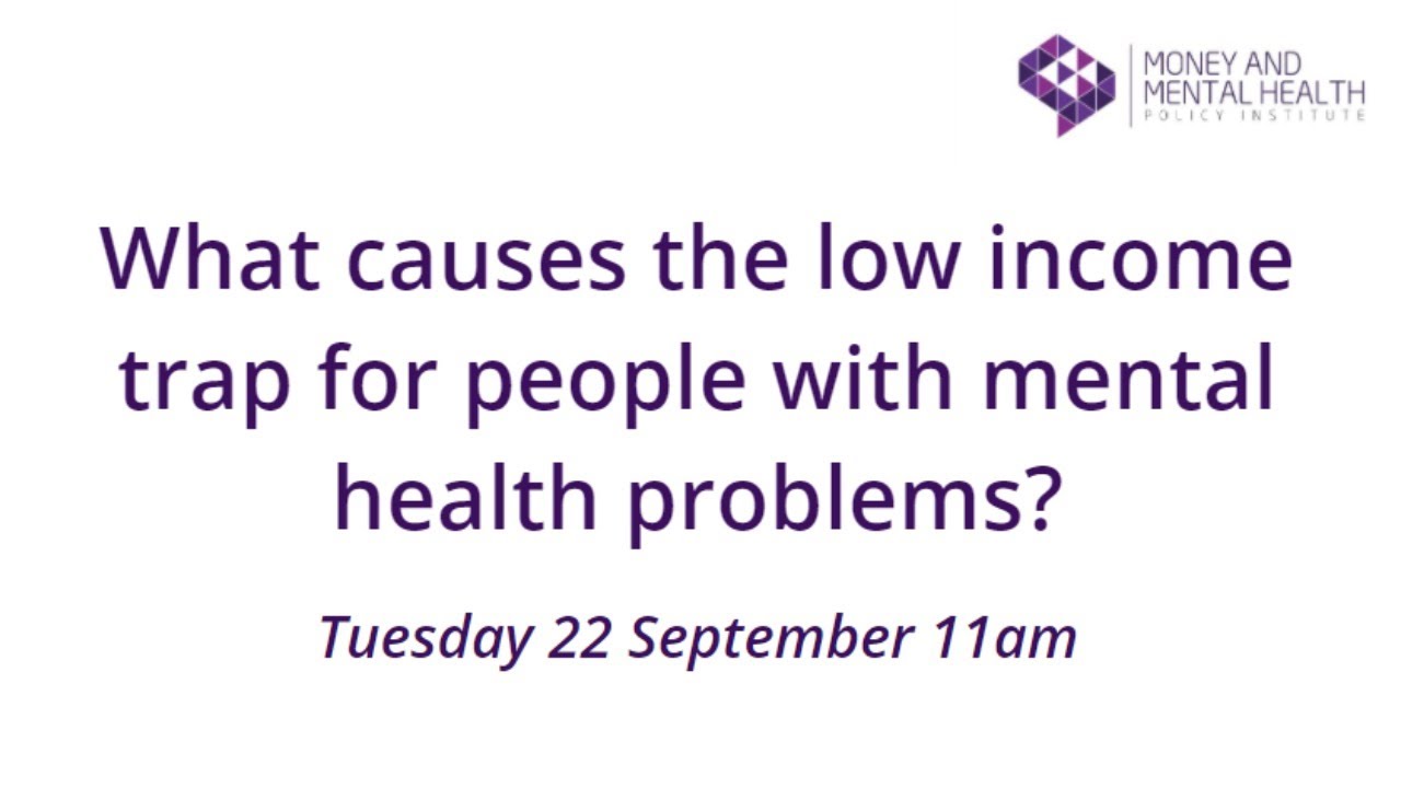 Money and Mental Health event: Mind the income gap - YouTube