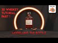 Whiskey 3D  Product Tutorial- Modelling the Bottle - Blender 2.9 Tutorial