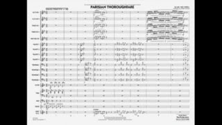 Parisian Thoroughfare by Earl "Bud" Powell/arr. Mark Taylor chords