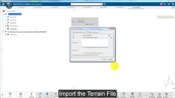 CATIA 3DEXPERIENCE - How to import a terrain file