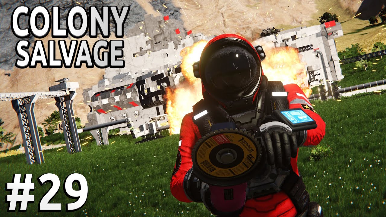 Space Engineers - Colony SALVAGE - Ep #29 - Bomb Or Not! - YouTube