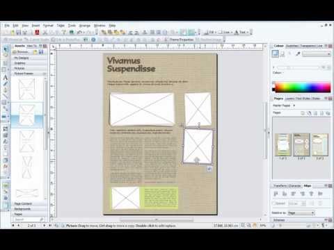 Serif PagePlus X6 Tutorial - Adding Page Content I